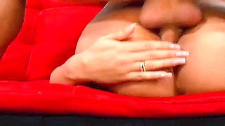 Sultry Brunette Enjoys Hard Dick Deep In Her Pussy