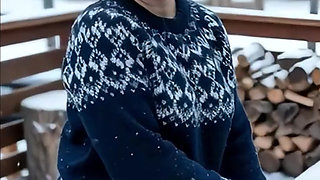 I grabbed my big tits and played with them in many sweaters for my 63f lesbian roommate I wanted to scissor lick and 69 her