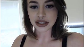 Gorgeous Babe with Big Boobs: Big Tits, Blowjob  Brunette Porn