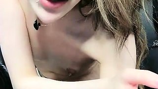 Amateur asian teen licks ass and sucks cock