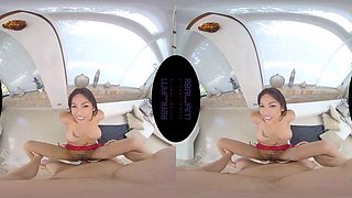 VR hot horny asian fuck: Blowjob, Doggy  Cowgirl Porn