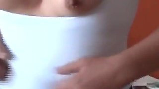 The Best Thing Is to Jerk off Watching How My Stepmother Dresses and Undresses