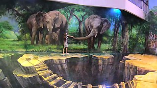 Big ass Thai GF museum visit and fuck