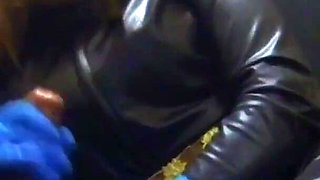 Hard on Her Gloves