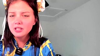 Close up teen masturbation