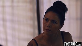 Oliver Flynn And Dana Vespoli In Stepson Cheers Up Sad Asian Wife Stepmom