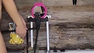 Belly Inflation, Pregnant, Enema, Hard Porn, Moaning
