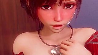 3D Redhead MILF Licks Daughters Boyfriends Big Fat Cock