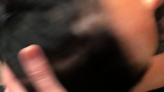 Amateur Bikini Babe in Blue is POV Blowjob Slut