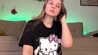 Play with natural nipples and tits