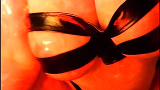 Sexy hottie Anetta Keys enjoys a solo toy masturbation