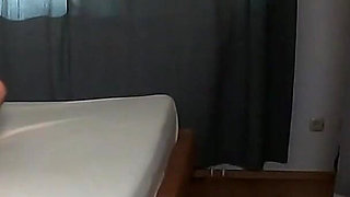 My Hubby Sneaks Into Bedroom and Says Nothing While I'm Cheating