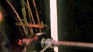 Stina Stone Femdom Smoking Human Ashtray Spitting Tease Denial in Leather Gloves