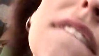 Small tits brunette gets two facials and an anal threesome