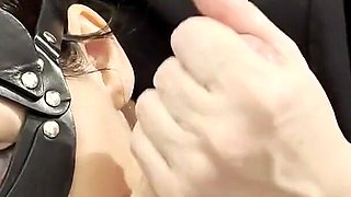 Naughty Secretary Sucks Boss' Cock to Get a Big Promotion and an Even Bigger Facial!