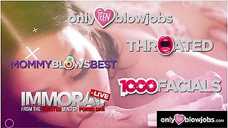 OnlyTeenBlowjobs - I Deepthroat And Give A Footjob To My Plumber
