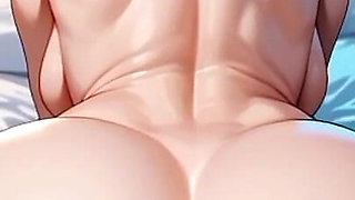 Couple Bedroom Anal Sex Animation