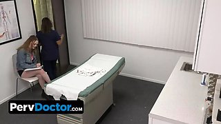 Pervdoctor - curvy young needs special approach and lets her physician and nurse to take care of her