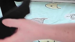 Tais Catches Boyfriend at Work and Fucks Dan and Wears Pantyhose for Him