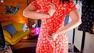 Mini dresses try-on haul with Socolas Universe backstage
