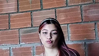 video call with beautiful girl showing pussy