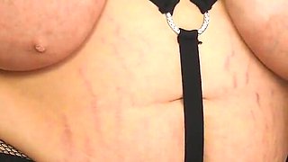 Hairy Teen with Massive Tits