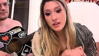 slut his tall blonde fetish flashing ass on live webcam