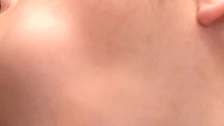 JAV Threesome with Bondage and Oiled Tits Fucking Sexy Japanese MILF