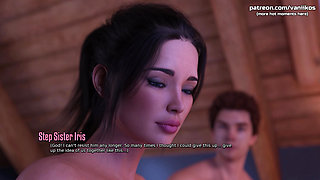 Innocent Virgin Stepsister Sneaks Into Stepbro's Room to Ride His Cock for the First Time - Life in Santa County (lisc) - #9