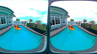 Pov Pool Tease - Amelia Star's Wet Body And Dark Skin Will Drive You Crazy - 8k Seduction