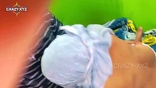 Indian Bhabhi Hard Fuck in Hindi - Skinny Desi Girl Titty Fucking & Doggy Style