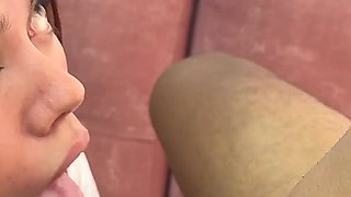 My Sexy Redhead Stepsister Studies Anatomy with Me, Asks Me to Show Her My Nice Penis so She Can Put It in Her Ass