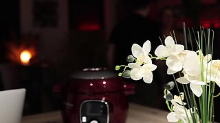 Hot brunette slut for extreme amateur pov blowjob