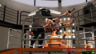 3DXPassion - animated anal action