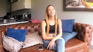 Blonde Latina Teen Pussy Banged Raw