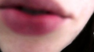 Cute curly brunette solo webcam masturbation