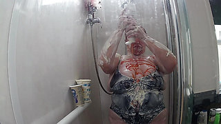 Cream Sploshing
