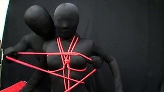 BDSM Live Bondage Fetish Lesbian Outdoor Webcam Show