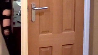 I Keep My Chastity Slave Naked in a Cupboard Under the Stairs at Home While I Have Some “alone Time