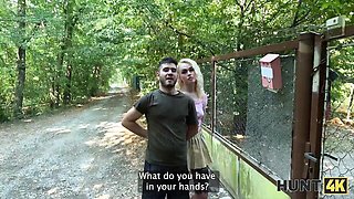 Bouncy Steve and Greta's tattooed blonde action