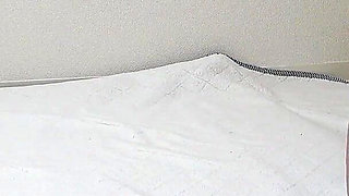 A Japanese Girl in Wedgie Thong Panties Cleans Her Apartment While Repeatedly Fixing Her Big Tits That Stick Out of Her T-shirt
