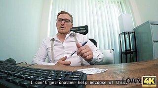 Loan4k featuring Stanley Johnson and Olivia Westsun's brunette movie