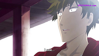 Accidentaly Massive Face Sitting and Pussy Eating for Hairy LandLady - Anime Hentai - ENG Sub