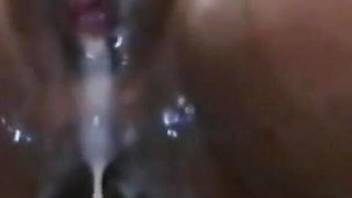 Recording My Stepsister When She Opens Her Ass and Squirts From Her Clitoris and I Get Excited and Cum