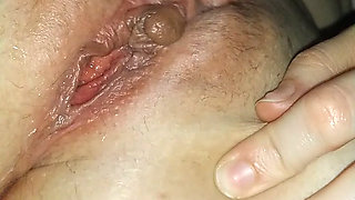 They film me while my co-worker fills me all over with milk