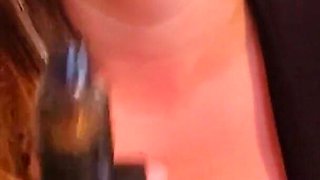 Sexy Vaping in Black Lipstick