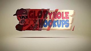 Blowing Big Cock At The Gloryhole