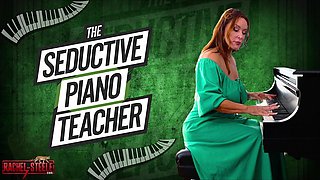 Rachel Steele MILF piano teacher porn solo