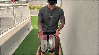 Muscular Trainer Fucks His Student 18+ Outdoors - Andrea Castro And Christian Chaux