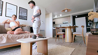 Behind the Scenes! Extreme Blowjob for My Husband